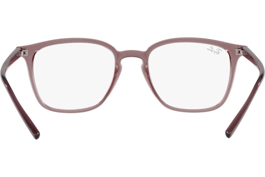 Okulary korekcyjne Ray-Ban RX7185 8236 Kwadratowe Brązowe