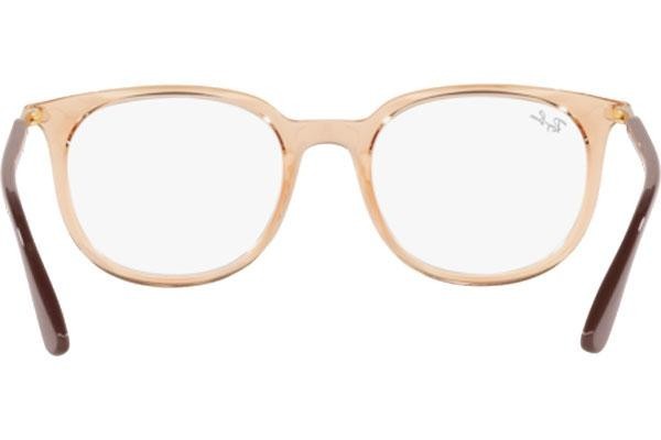 Okulary korekcyjne Ray-Ban RX7190 5940 Kwadratowe Beżowe