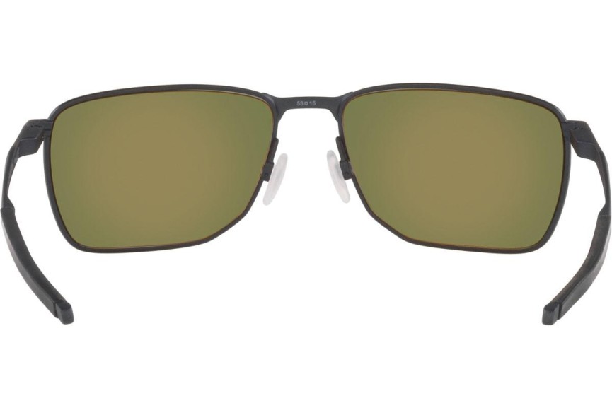 Okulary przeciwsłoneczne Oakley Ejector OO4142-15 Polarized Kwadratowe Havana