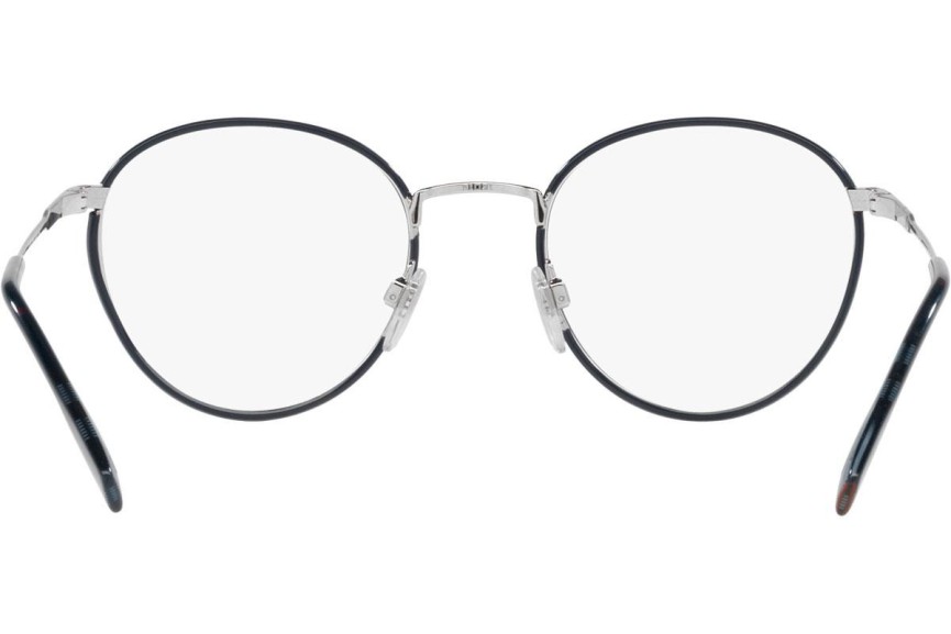 Okulary korekcyjne Burberry Hugo BE1373 1005 Okrągłe Srebrne