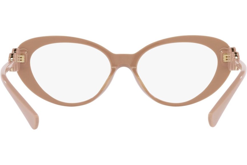 Okulary korekcyjne Versace VE3331U 5383 Kocie oczy Beżowe