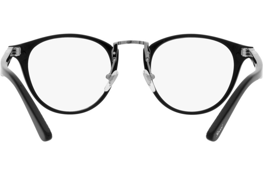 Okulary przeciwsłoneczne Persol PO3108S 95/GH Okrągłe Czarne