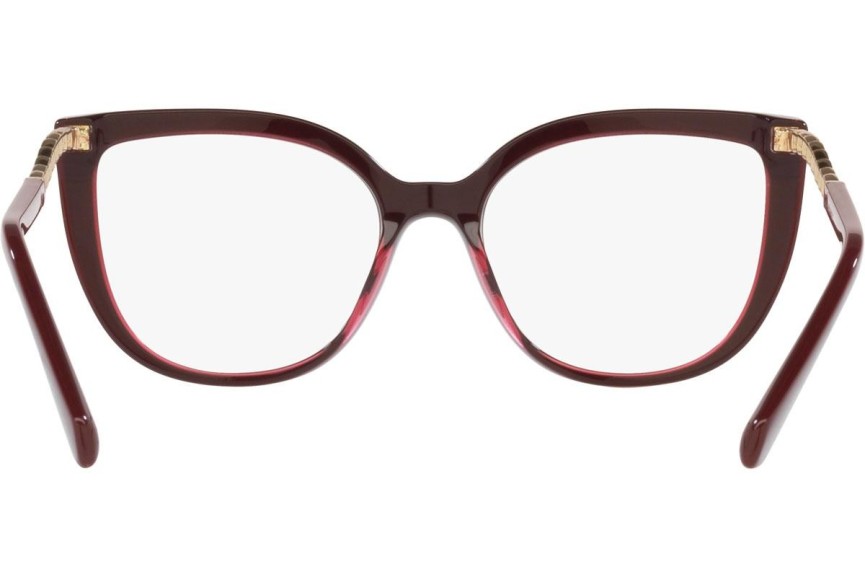 Okulary korekcyjne Bvlgari BV4214B 5469 Kocie oczy Czerwone