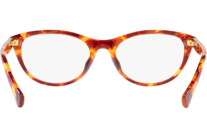 Okulary korekcyjne Ralph by Ralph Lauren RA7143U 5911 Owalne Havana