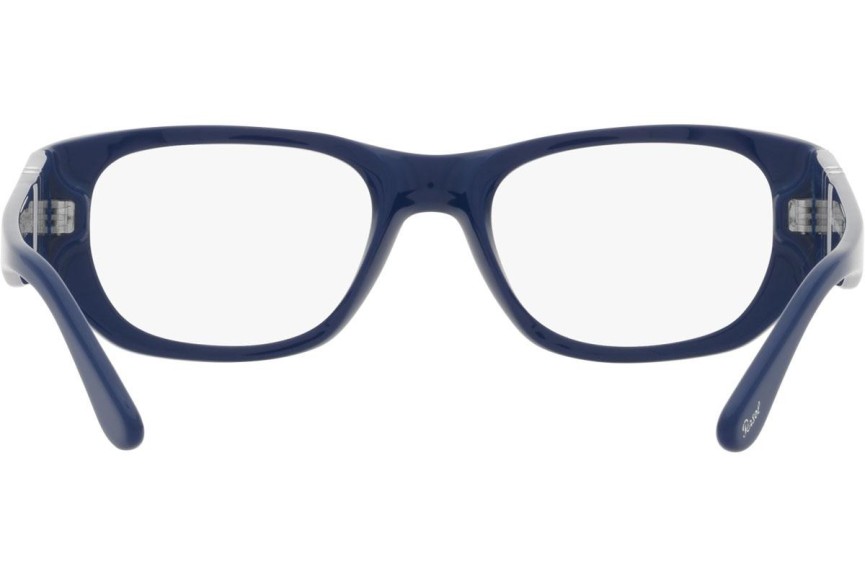 Okulary przeciwsłoneczne Persol PO3307S 1170GG Prostokątne Niebieskie