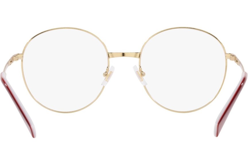 Okulary korekcyjne Miu Miu MU51VV 09X1O1 Okrągłe Złote