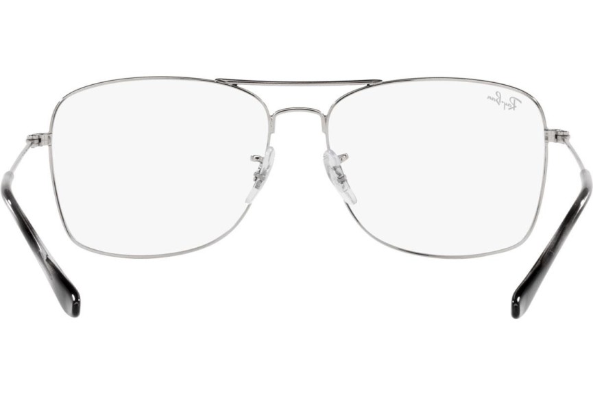 Okulary korekcyjne Ray-Ban RX6498 2970 Kwadratowe Niebieskie