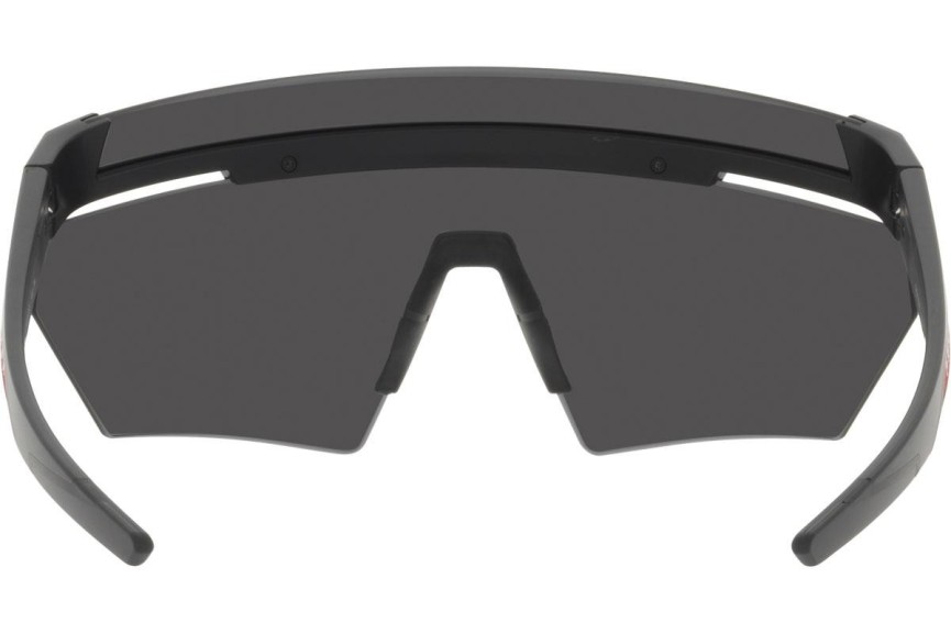 Okulary przeciwsłoneczne Prada Linea Rossa PS01YS 1BO06F Pojedyncze | Shield Czarne