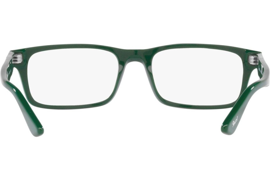 Okulary korekcyjne Persol PO3050V 1171 Prostokątne Zielone