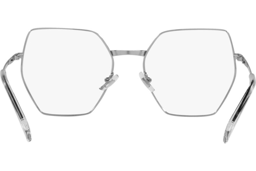 Okulary korekcyjne Miu Miu MU50VV 1BC1O1 Nieregularny Srebrne