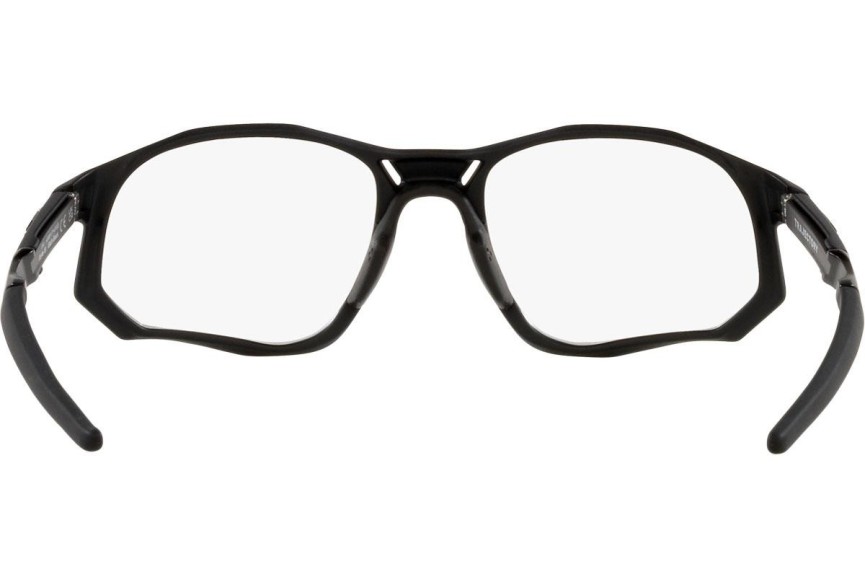 Okulary korekcyjne Oakley Trajectory OX8171-01 Prostokątne Czarne