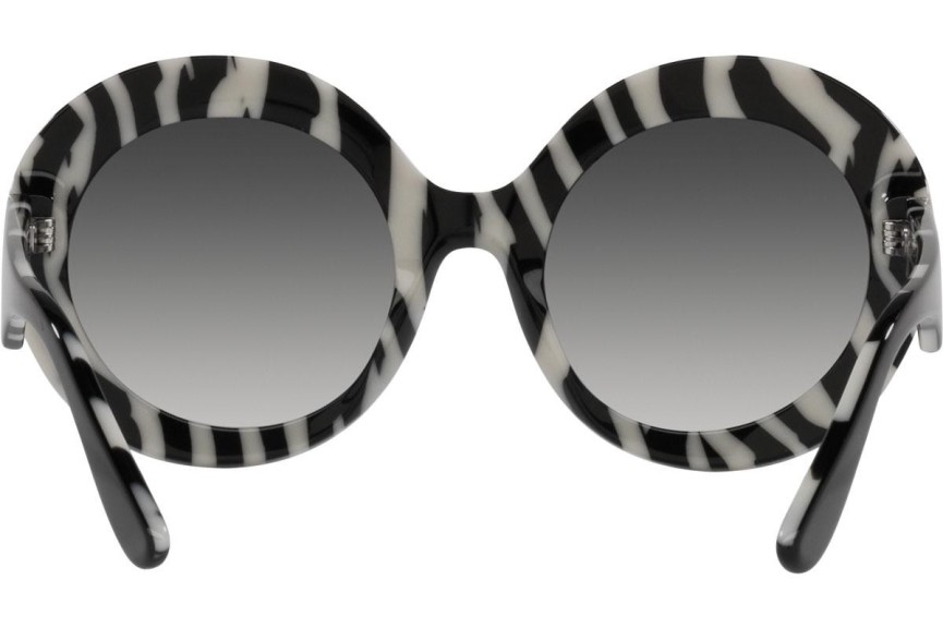 Okulary przeciwsłoneczne Dolce & Gabbana DG4418 33728G Okrągłe Czarne