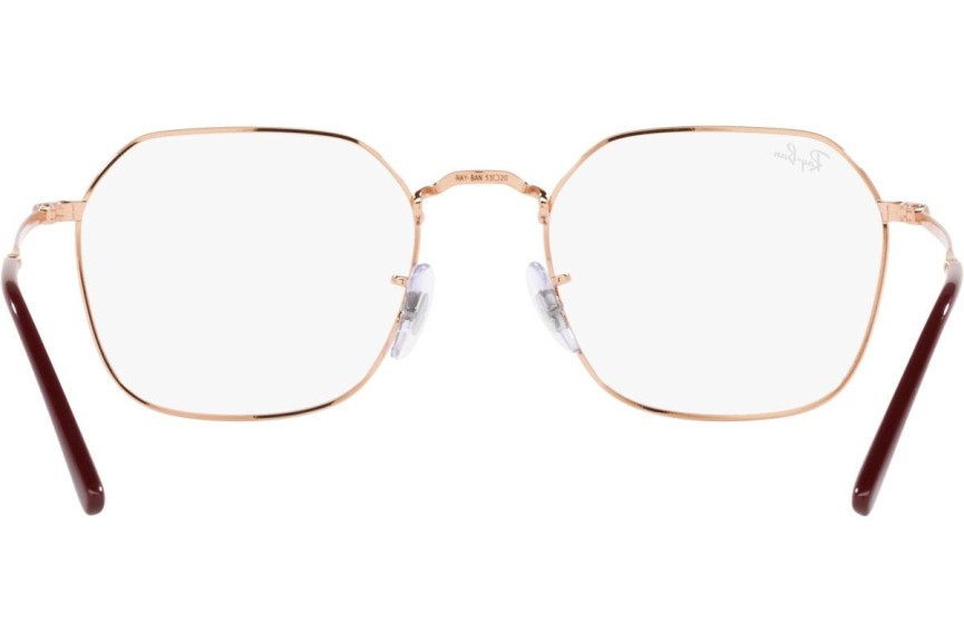 Okulary korekcyjne Ray-Ban Jim RX3694V 3094 Kwadratowe Złote