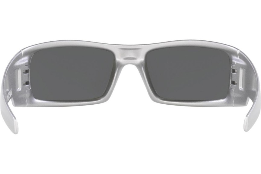 Okulary przeciwsłoneczne Oakley Gascan X-Silver Collection OO9014-C1 Polarized Prostokątne Srebrne
