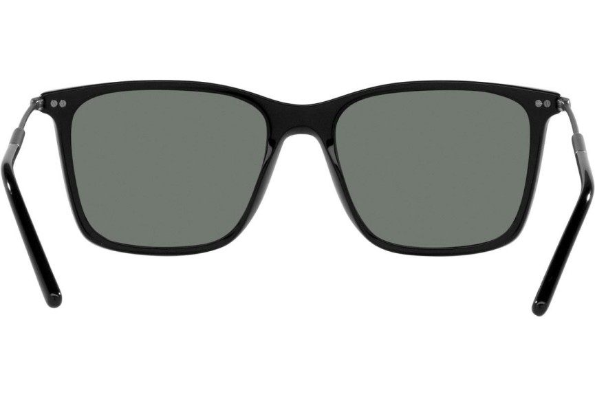 Okulary przeciwsłoneczne Giorgio Armani AR8176 501787 Kwadratowe Czarne