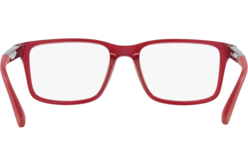 Okulary korekcyjne Emporio Armani EA3203 5440 Prostokątne Czerwone