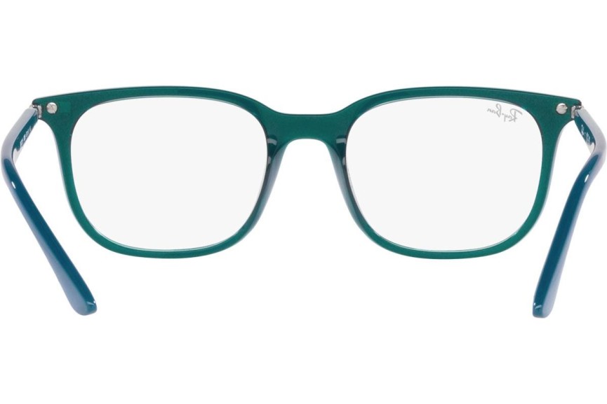 Okulary korekcyjne Ray-Ban RX7211 8206 Kwadratowe Niebieskie