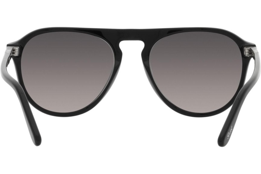 Okulary przeciwsłoneczne Persol PO3302S 95/M3 Polarized Pilotki (Aviator) Czarne