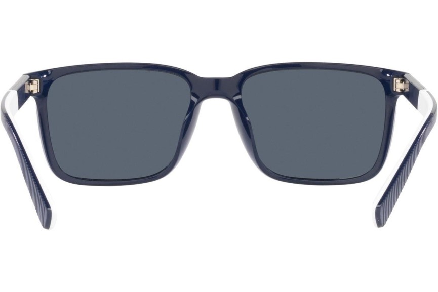 Okulary przeciwsłoneczne Polo Ralph Lauren PH4189U 562087 Prostokątne Niebieskie