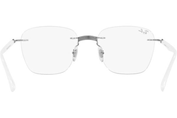 Okulary korekcyjne Ray-Ban RX8769 1228 Kwadratowe Srebrne