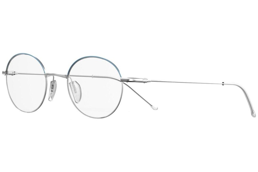 Okulary korekcyjne Safilo Linea 04 010 Okrągłe Srebrne