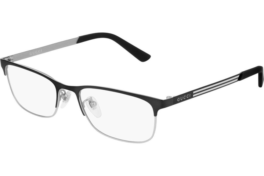 Okulary korekcyjne Gucci GG0700OJ 003 Prostokątne Czarne