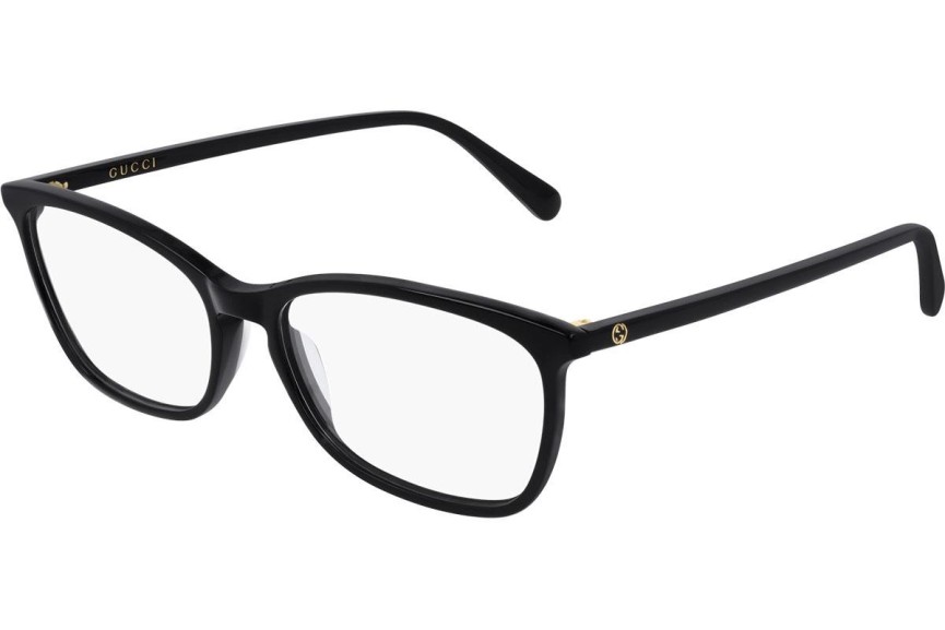 Okulary korekcyjne Gucci GG0548O 005 Kwadratowe Czarne