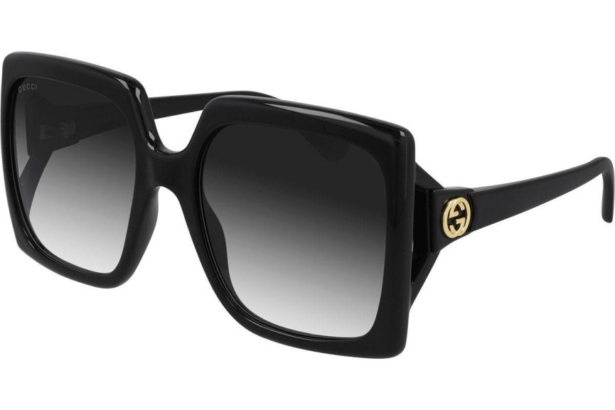 Sunglasses Gucci GG0876S 001 Polarized Oversize Czarne