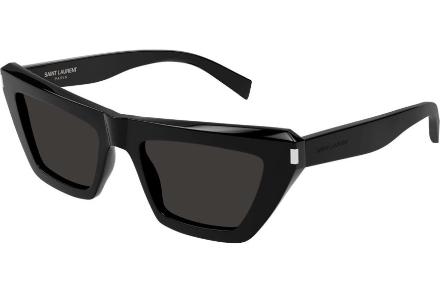 Okulary przeciwsłoneczne Saint Laurent SL467 001 Kwadratowe Czarne