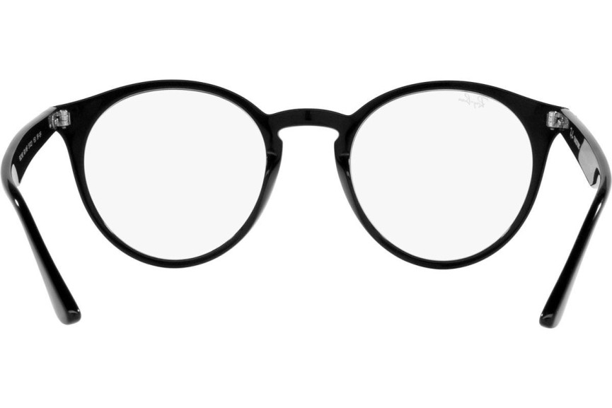 Okulary przeciwsłoneczne Ray-Ban RB2180 601/MF Okrągłe Czarne