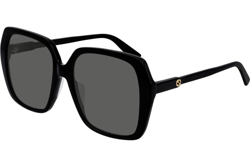 Okulary przeciwsłoneczne Gucci GG0533SA 001 Oversize Czarne