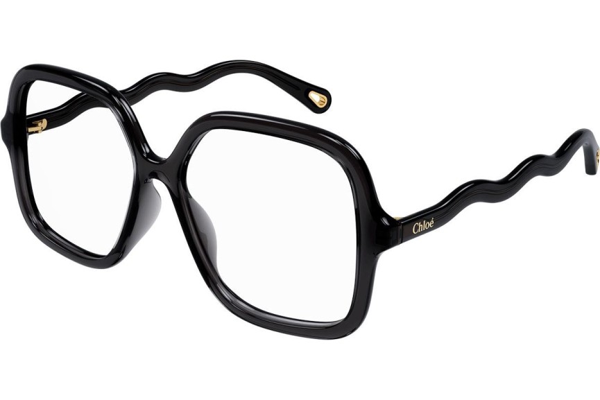 Okulary korekcyjne Chloe CH0091O 001 Oversize Szare