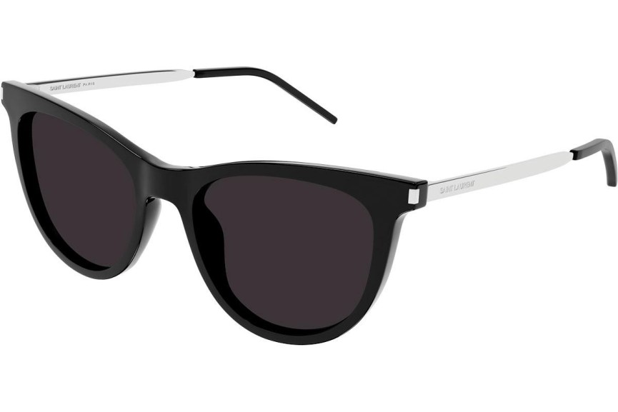 Okulary przeciwsłoneczne Saint Laurent SL510 001 Kocie oczy Czarne