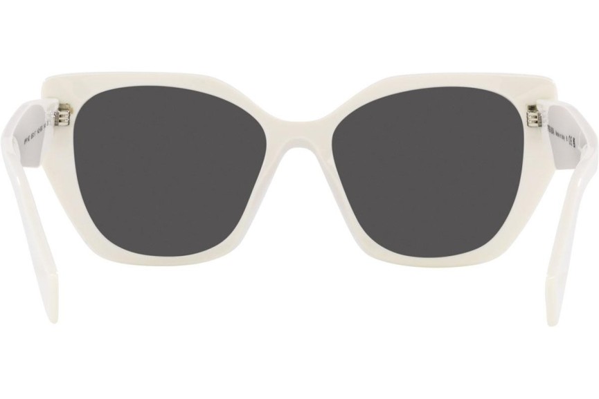 Okulary przeciwsłoneczne Prada PR19ZS 1425S0 Kwadratowe Białe