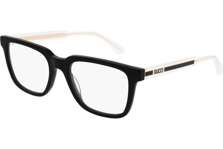 Okulary korekcyjne Gucci GG0560ON 005 Kwadratowe Czarne