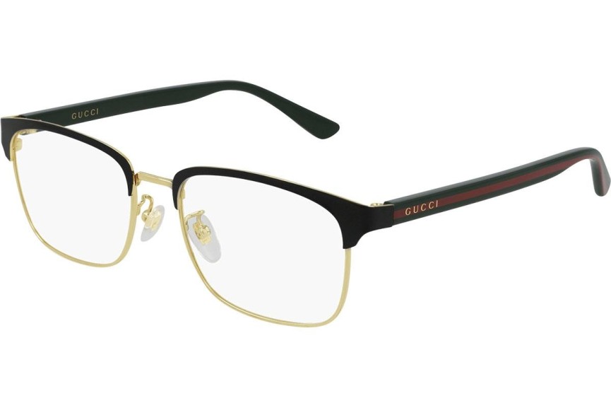 Okulary korekcyjne Gucci GG0934OA 001 Prostokątne Czarne