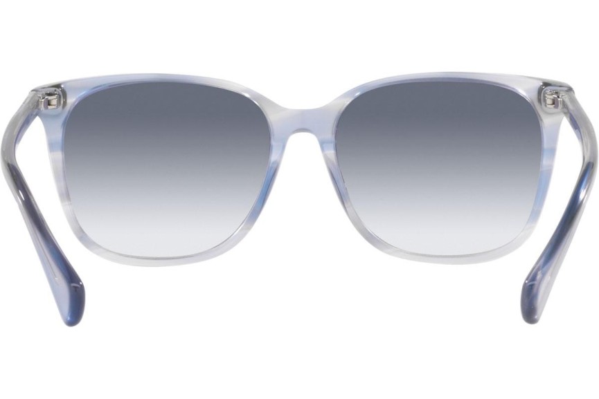 Okulary przeciwsłoneczne Ralph by Ralph Lauren VVCV RA5293 6035X0 Kwadratowe Niebieskie