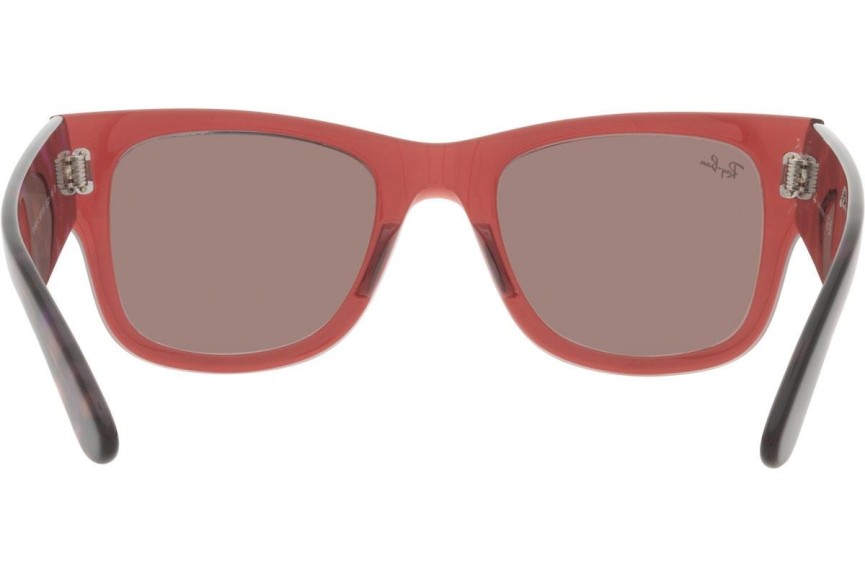 Napszemüvegek Ray-Ban Mega Wayfarer RB0840S 66372K Szogletes Rózsaszín