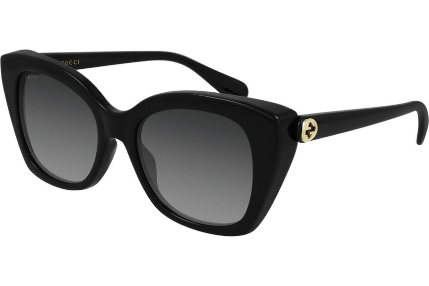 Okulary przeciwsłoneczne Gucci GG0921S 001 Polarized Kwadratowe Czarne