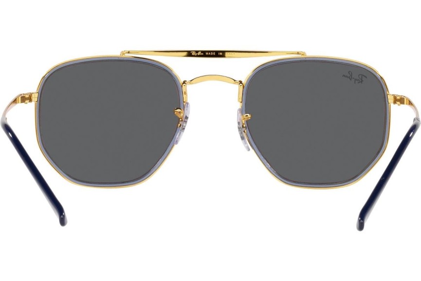 Слънчеви очила Ray-Ban The Marshal II RB3648M 9240B1 Квадратни Златна