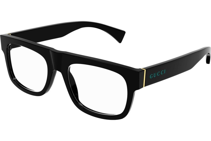 Okulary korekcyjne Gucci GG1137O 002 Flat Top Czarne