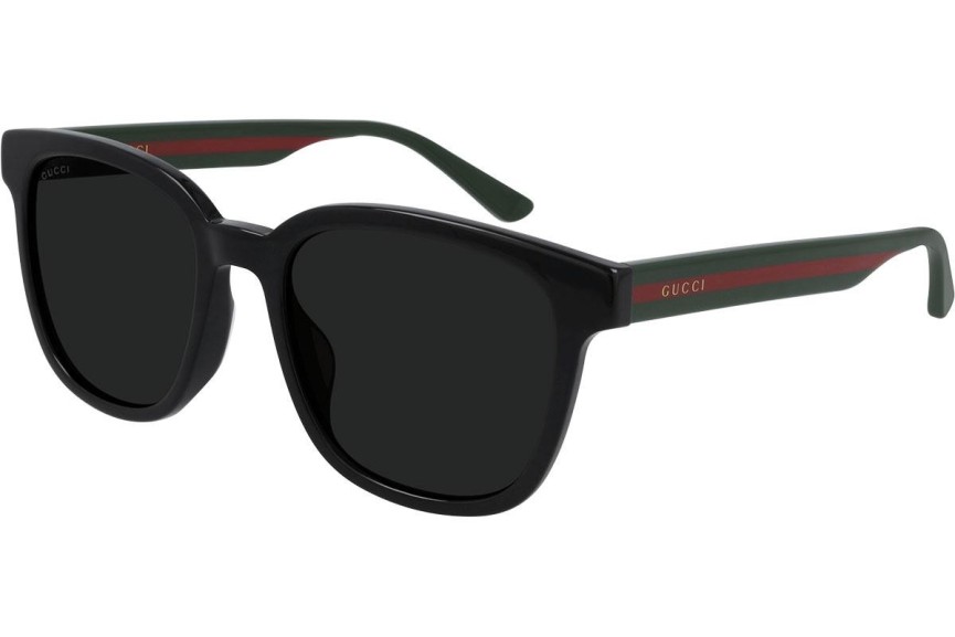 Okulary przeciwsłoneczne Gucci GG0848SK 001 Kwadratowe Czarne