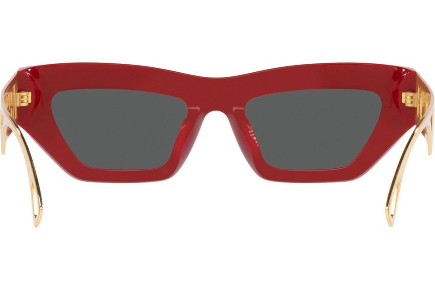 Okulary przeciwsłoneczne Versace VE4432U 538887 Kocie oczy Czerwone