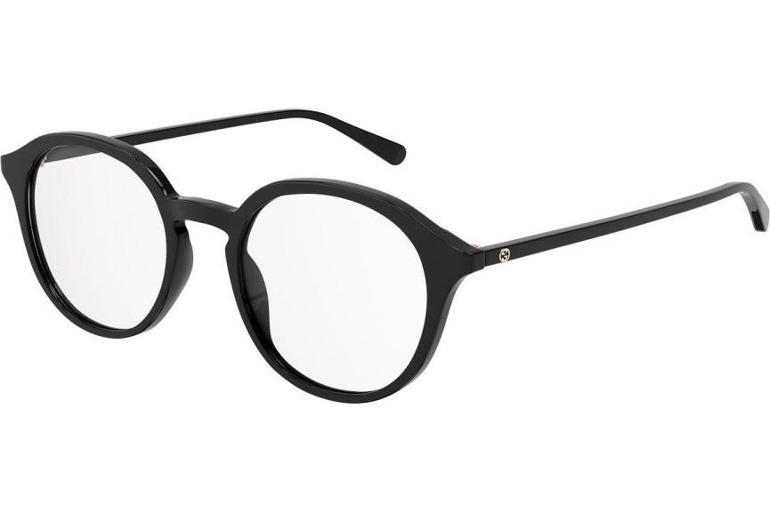 Okulary korekcyjne Gucci GG1004O 001 Okrągłe Czarne