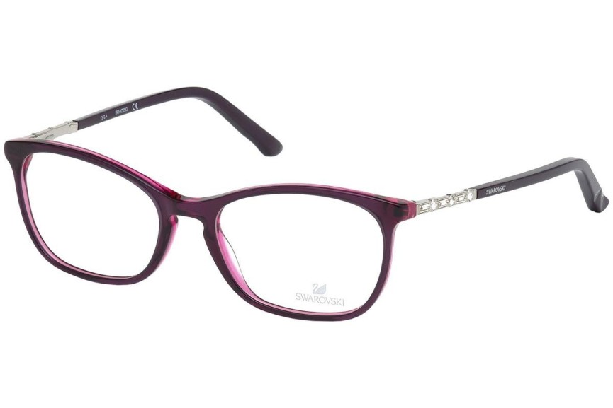 Okulary korekcyjne Swarovski Flo SK5164 083 Kocie oczy Fioletowe