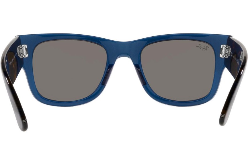 Ochelari de soare Ray-Ban Mega Wayfarer RB0840S 6638O4 Pătrați Albaștri