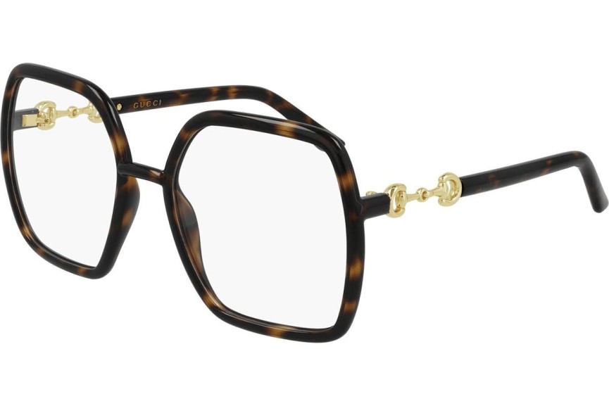 Okulary korekcyjne Gucci GG0890O 002 Oversize Havana