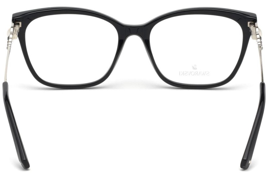 Okulary korekcyjne Swarovski SK5306 001 Kwadratowe Czarne