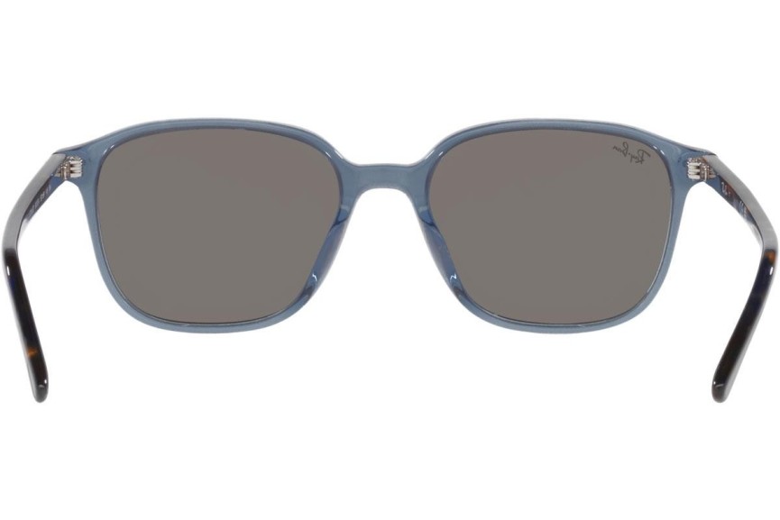 Okulary przeciwsłoneczne Ray-Ban Leonard RB2193 6638O4 Kwadratowe Niebieskie