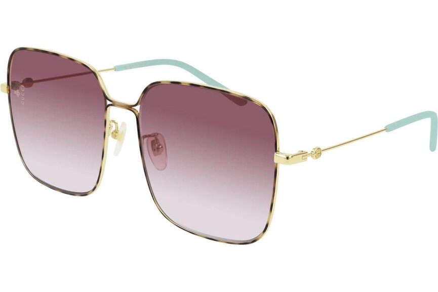 Okulary przeciwsłoneczne Gucci GG0443S 003 Oversize Havana
